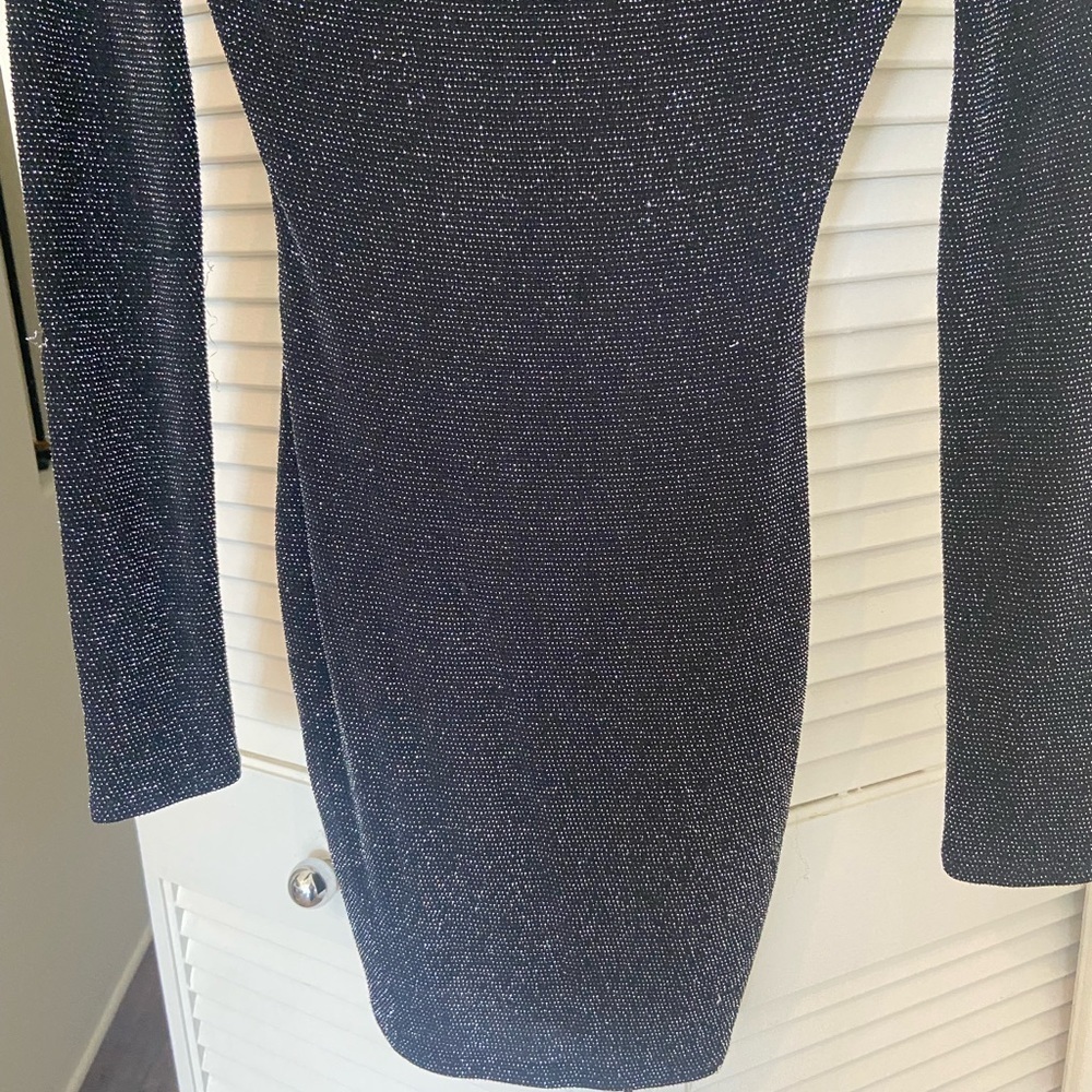 Urban Outfitters shiny black dress backless Size small - Picture 9 of 11